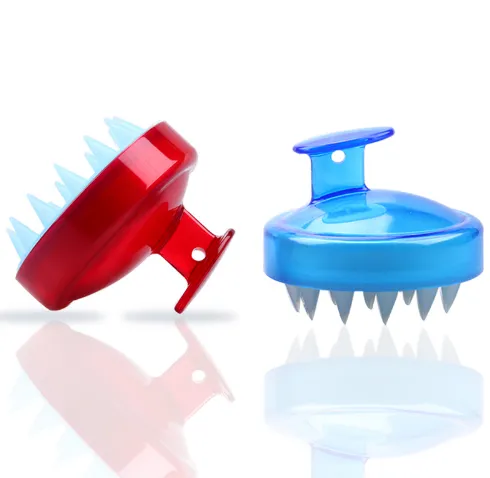 Silicone scalp brush